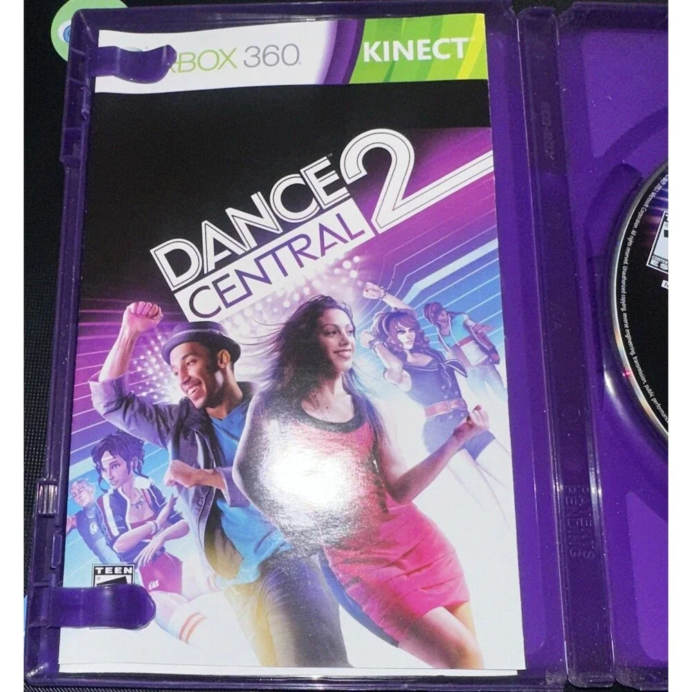 Dance Central 2 (Microsoft Xbox 360, 2011) Complete